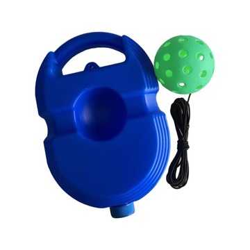 Тренажер Pickleball улучшает скорость для взрослых детей, портативный зеленый синий мяч