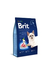 Brit PREMIUM CAT STERILISED LAMB Cat Food стерилизованный 8KG