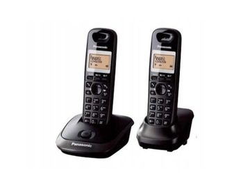 PANASONIC KX-TG2512 беспроводной телефон DECT две наушники KX-TG2512PDT