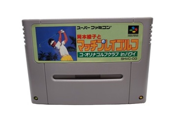 Okamoto Ayako Golf Super Famicom