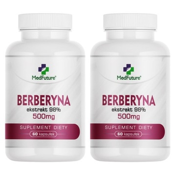 Берберин 98% екстракт 500 мг чистий діабет і холестерин - 2 упаковки