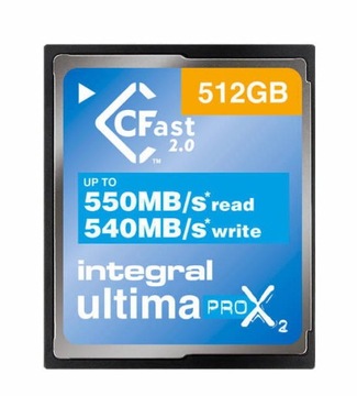 INTEGRAL CFAST 512GB 550/540