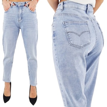 M. Sara-Premium Brands-Джинси жіночі брюки з високою талією MOM FIT