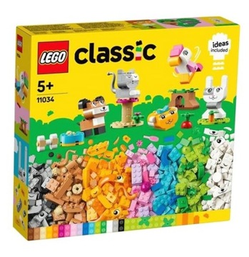 LEGO CLASSIC 11034 КРЕАТИВНІ ТВАРИНИ