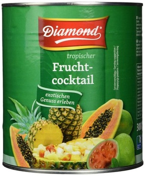 Алмазні тропічні фрукти в розсолі 3 кг