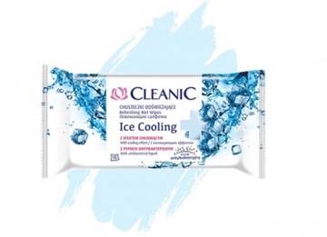 Cleanic Ice Cooling освежающие салфетки 15шт.