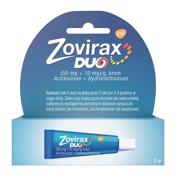 Zovirax Duo, крем від герпесу