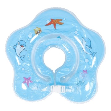 Регулируемое кольцо для плавания на шее ребенка
