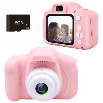 Детская цифровая фотокамера + карта 8GB