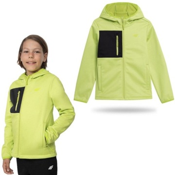 КУРТКА 4F SOFTSHELL ДЛЯ ХЛОПЧИКІВ, ОСІННЯ СПОРТИВНА КУРТКА
