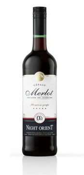 Безалкогольне червоне вино Night Orient Merlot