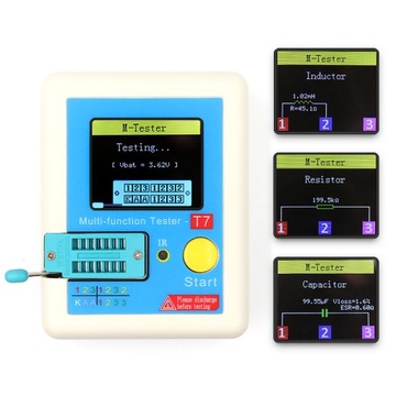 Тестер транзисторів LCR-T7 NPN RLC MOSFET Meter