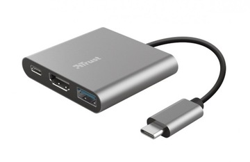 TRUST dalyx USB C 3in1 адаптер