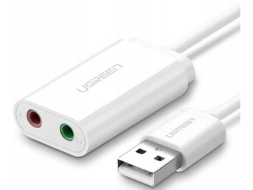 Адаптер USB-Jack 3.5 mm UGREEN 0.15 m