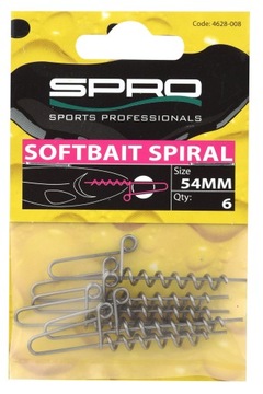 Spro спираль с булавкой Softbait Spiral 54mm