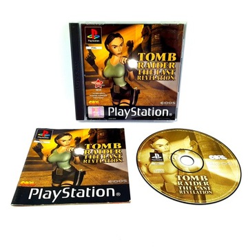 TOMB RAIDER IV 4 The LAST REVELATION PS1 PAL 3xA