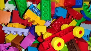 LEGO DUPLO на вагу-мікс 1 кг оригінальних елементів