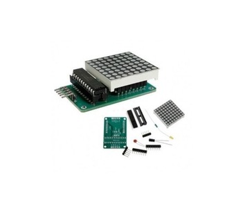 Светодиодная матрица 8x8 + драйвер MAX7219 для пайки Arduino