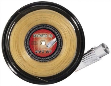 Теннисный трос PRO'S Pro SYNTHETIC NAT 1,30 200 м