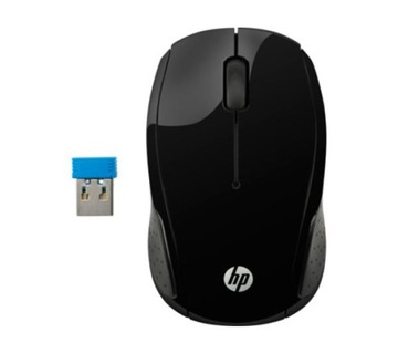 Беспроводная мышь HP 200 оптическая USB 2.4 GHz Black