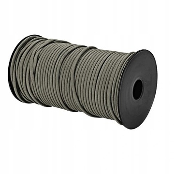 Веревка из ткани 9 нитей 10 см Paracord 100 м