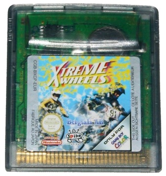 Xtreme Wheels игра для Nintendo Game boy Color-GBC.