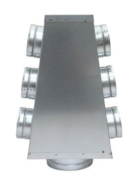 Розподільна коробка srrs 150 / 6x125 оцинкована DARCO