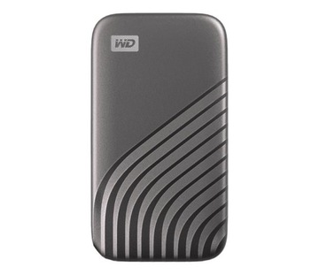 Зовнішній твердотільний накопичувач WD My Passport SSD 1 ТБ USB 3.2 Gen. 2 сірий 1050 МБ / с.