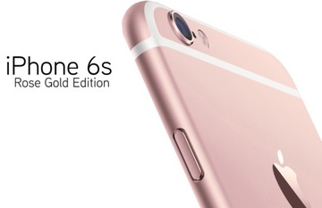 Новый iPhone 6s 32GB цвет розовое золото печать