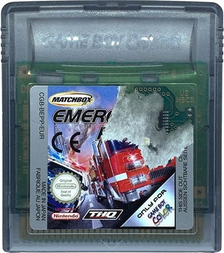 Matchbox Emergency Patrol-GAME BOY COLOR GBC-Сэм картридж PAL