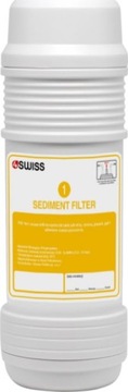 Картридж фільтра для домашньої системи фільтрації води 4swiss № 1 Sediment