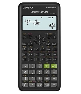 Науковий калькулятор CASIO FX-82esplus-2 BOX чорний