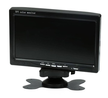 Монитор TFT LCD 7 12-24V 2xvideo PZ607