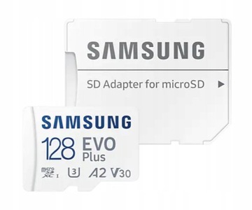Samsung EVO PLUS microSDXC 128GB UHS-и U3+адаптер