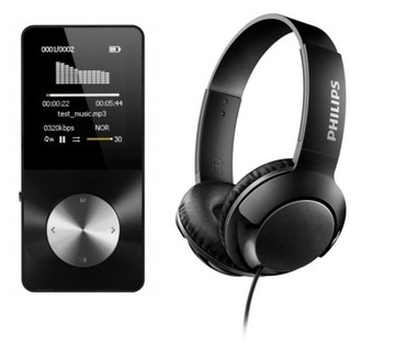MP4 / MP3 16GB + навушники-вкладиші PHILIPS SHL3070