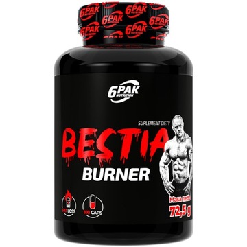 6pak Nutrition Beast Burner 100CAPS FATU Burner