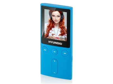 MP3-плеер HYUNDAI MPC501GB4FMBL 4GB синий