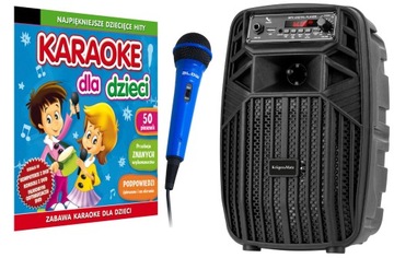 Bluetooth динамик + микрофон + польский караоке