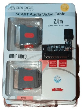 Екранований кабель SCART Euro RGB Super Nintendo SNES SFC Game Cube Famicom