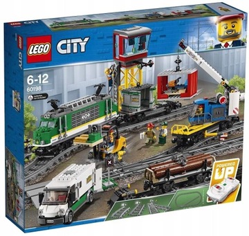 LEGO CITY 60198 грузовой поезд