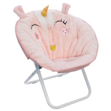 Складной стул стул единорог сиденье розовый