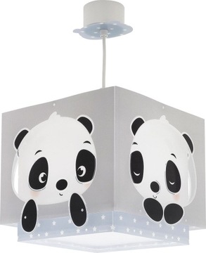 Панда подвесной светильник 1-точечный синий Дальбер