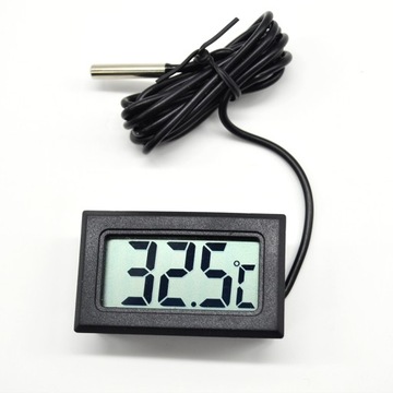 Электронный термометр LCD цифровой зонд 100 см