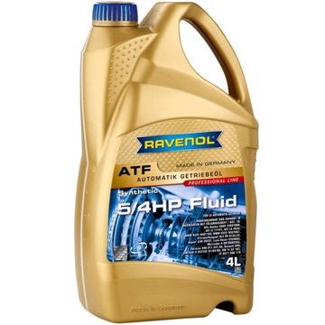RAVENOL ATF 5/4 HP FLUID 4L-ТРАНСМИССИОННОЕ МАСЛО