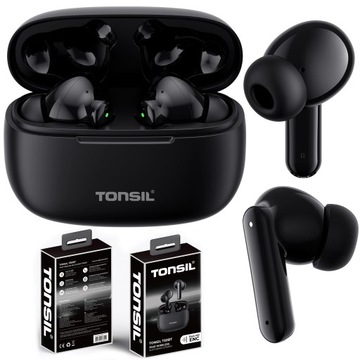 Бездротові навушники Tonsil T50bt Black Bluetooth BT Ink Channel