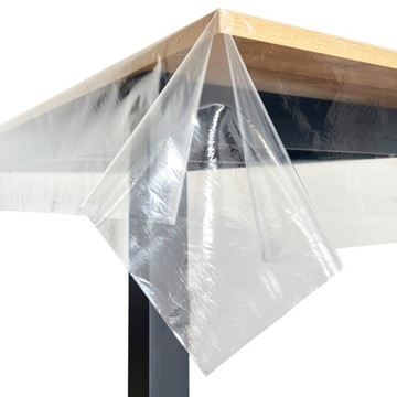 Захисна плівка для столу на розмір метрів прозора 150x140cm