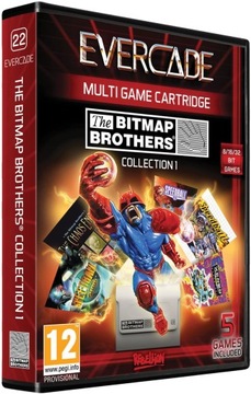 EVERCADE 22-набор из 5 игр Bitmap Brothers 1