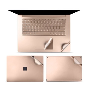 15 inch 4 in 1 Notebook Shell Protective Film Sticker Set for Microsoft