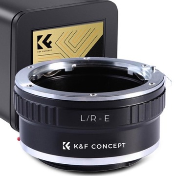 Адаптер Leica R-E-mount SONY Nex K & F Concept PK перехідник Вер. 2024