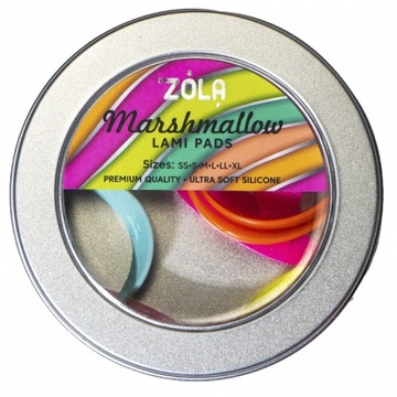 Роликові силіконові форми для ламінування вій Zola Extra Curl Styling Pads 6